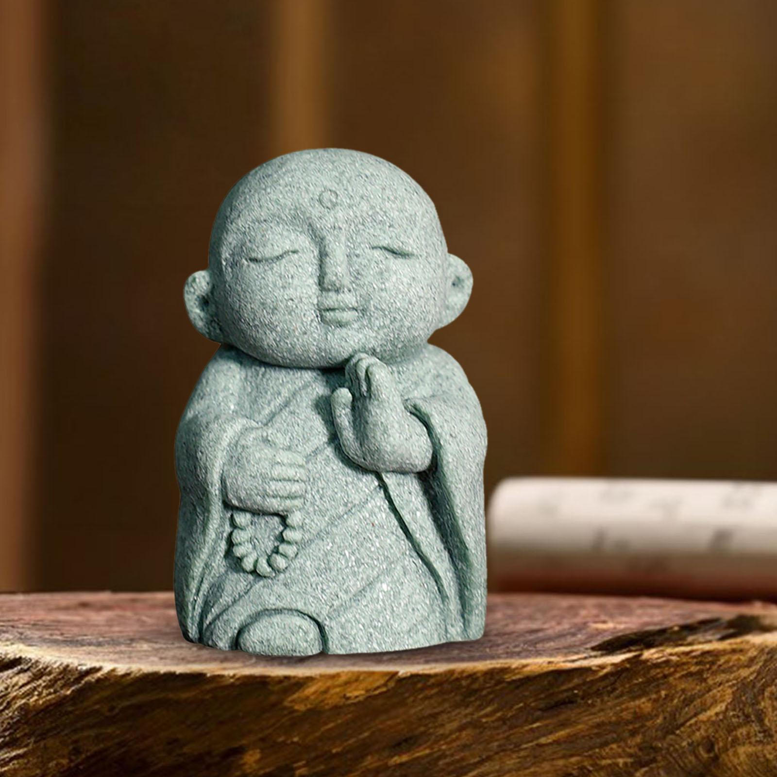 Скульптура монаха для сада, мирный декор для дома Holding Prayer Beads
Скульптура монаха для сада, мирный декор для дома Holding Prayer Beads