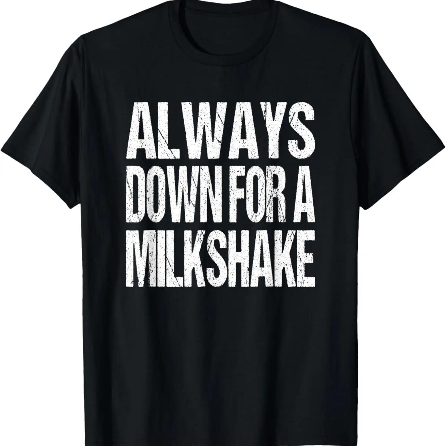 Funny Retro Ice Cream Design - Always Down For A Milkshake T-Shirt S чёрный
Funny Retro Ice Cream Design - Always Down For A Milkshake T-Shirt S чёрный