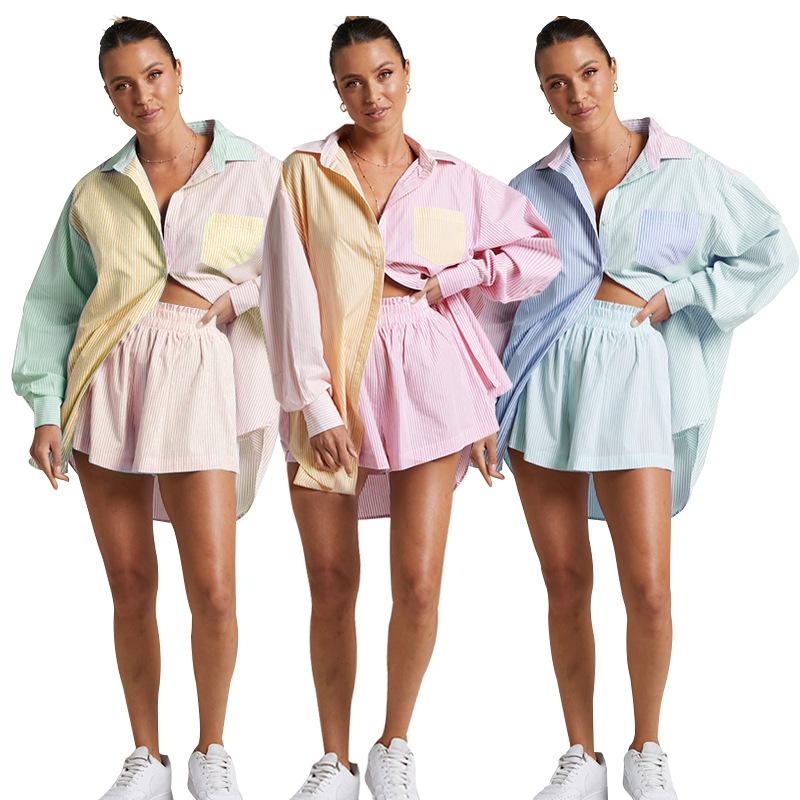 DIMANAF Plus Size 2024 Осень Брючные Костюмы Женские Рубашки С Длинным Рукавом Костюмы Блузка В Полоску Свободные Повседневные Модные Комплекты Одежда S розовый
DIMANAF Plus Size 2024 Осень Брючные Костюмы Женские Рубашки С Длинным Рукавом Костюмы Блузка В Полоску Свободные Повседневные Модные Комплекты Одежда S розовый