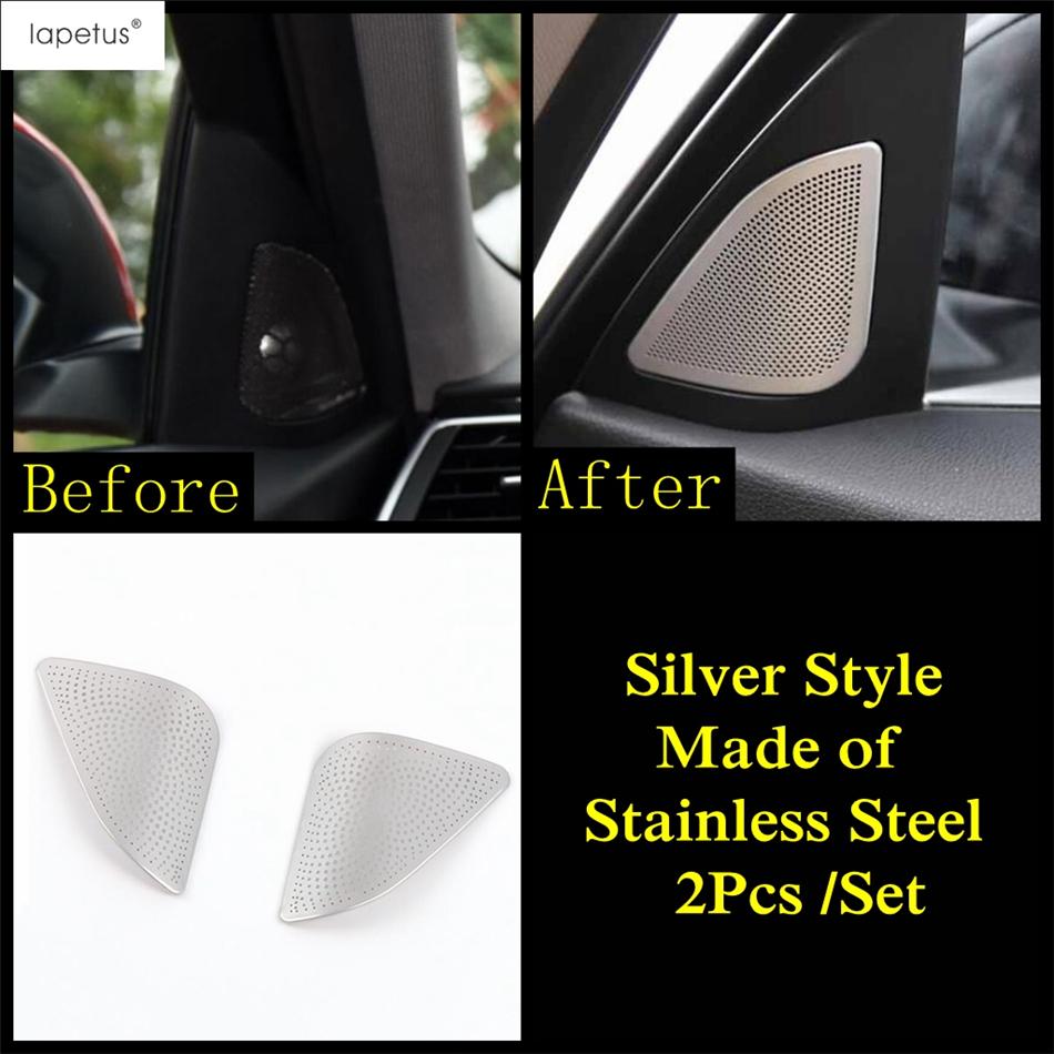 Car Pillar A Speaker Tweeter Audio Sound Frame Decoration Cover Trim For BMW 3 Series F30 320i 2013 - 2018 Accessories Interior Silver Style
Car Pillar A Speaker Tweeter Audio Sound Frame Decoration Cover Trim For BMW 3 Series F30 320i 2013 - 2018 Accessories Interior Silver Style