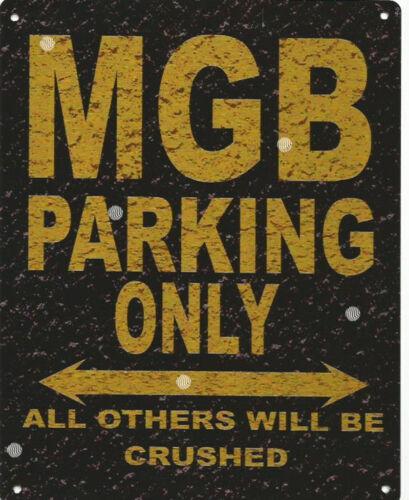 MGB PARKING METAL SIGN RUSTIC VINTAGE STYLE garageAluminum 20x30cm(7.8x11.8inch)
MGB PARKING METAL SIGN RUSTIC VINTAGE STYLE garageAluminum 20x30cm(7.8x11.8inch)