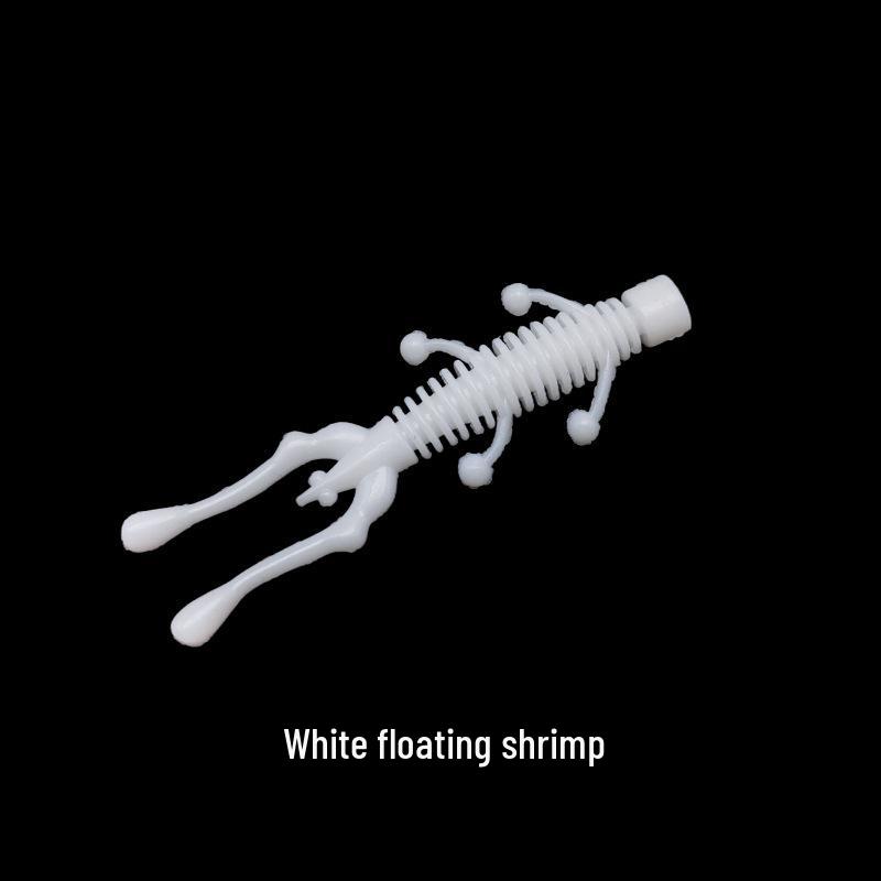 NED Floating TPR Soft Elastic Shrimp Lures, 6.5CM/7.5CM, Ideal for Bass and Perch. Small Single (6.5cm, 1.2g)
NED Floating TPR Soft Elastic Shrimp Lures, 6.5CM/7.5CM, Ideal for Bass and Perch. Small Single (6.5cm, 1.2g)