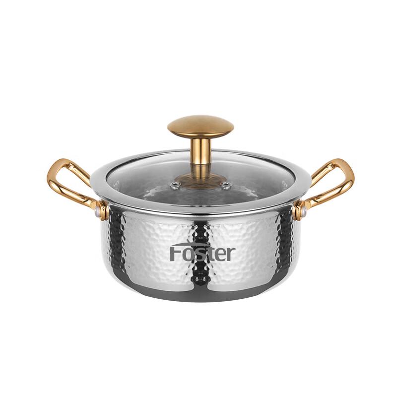 Faust Derby Supreme Hammered 304 Stainless Steel Hot Pot
Faust Derby Supreme Hammered 304 Stainless Steel Hot Pot