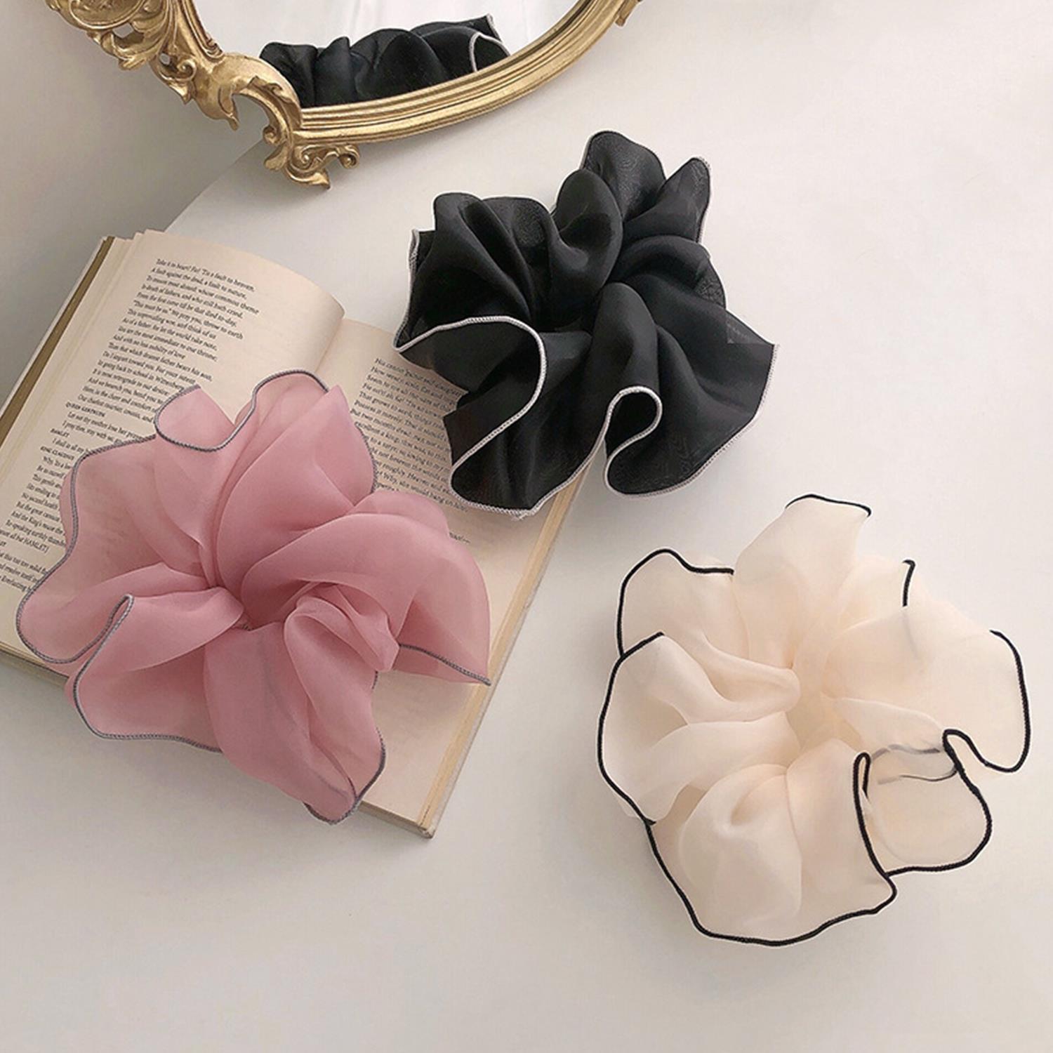 Mesh Scrunchies Elastic Hair Ties Ropes For Women Girls High Ponytail Holder Fashion Hair Accessories Casual Headwear
Mesh Scrunchies Elastic Hair Ties Ropes For Women Girls High Ponytail Holder Fashion Hair Accessories Casual Headwear