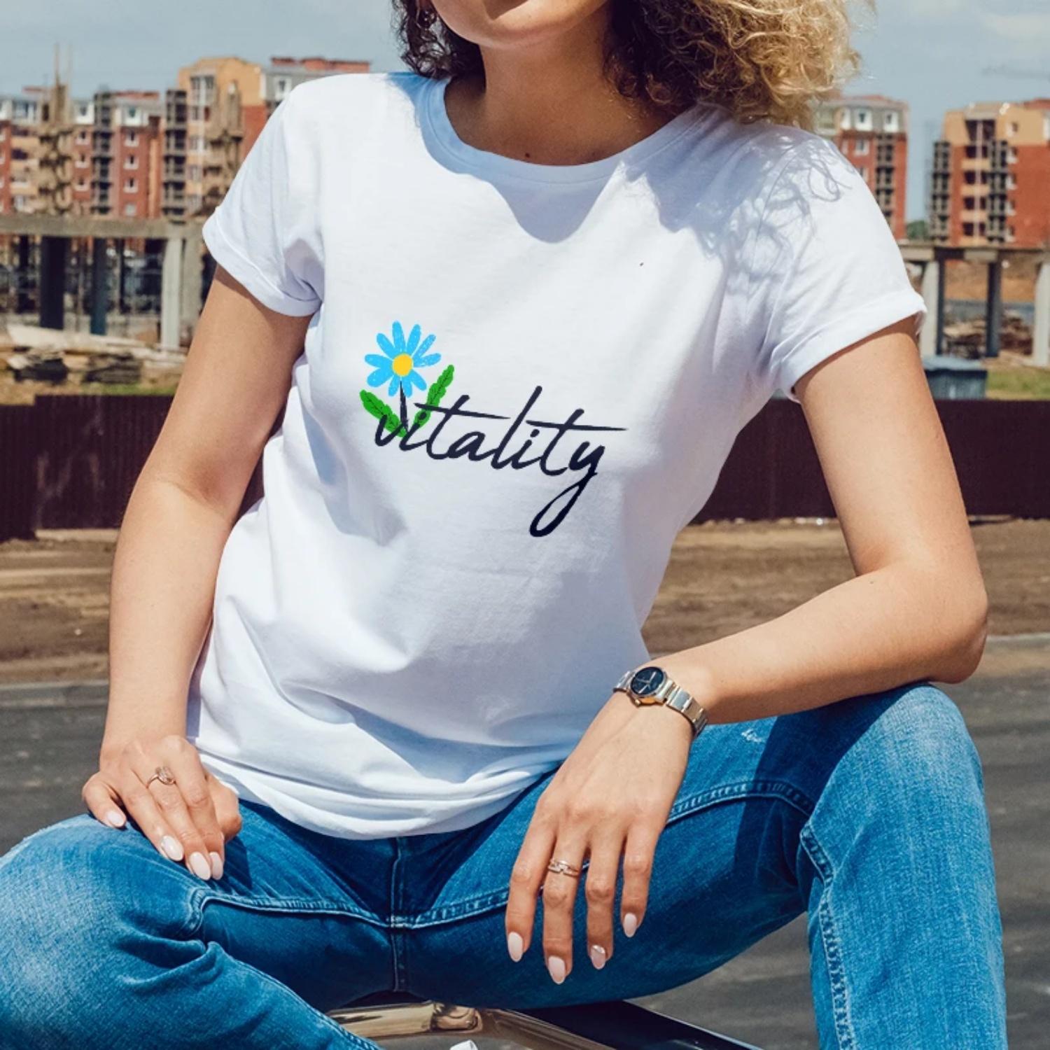 SummerWomensShortSleeve CottonTShirt Vitality DaisyPrint forOutdoorRecreationalActivitiesYoung WomenwithanEnergeticFresh Style XXXXXL
SummerWomensShortSleeve CottonTShirt Vitality DaisyPrint forOutdoorRecreationalActivitiesYoung WomenwithanEnergeticFresh Style XXXXXL