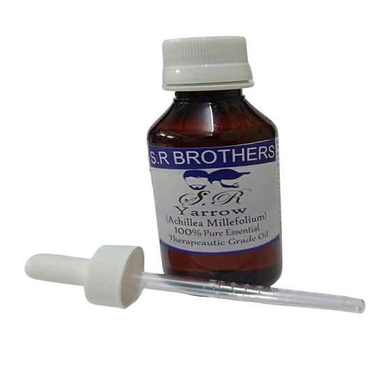 S.R Brothers YARROW (Achillea Millefolium) Pure & Natural Therapeutic Grade Essential Oil Plastic with Dropper 10 ml
S.R Brothers YARROW (Achillea Millefolium) Pure & Natural Therapeutic Grade Essential Oil Plastic with Dropper 10 ml