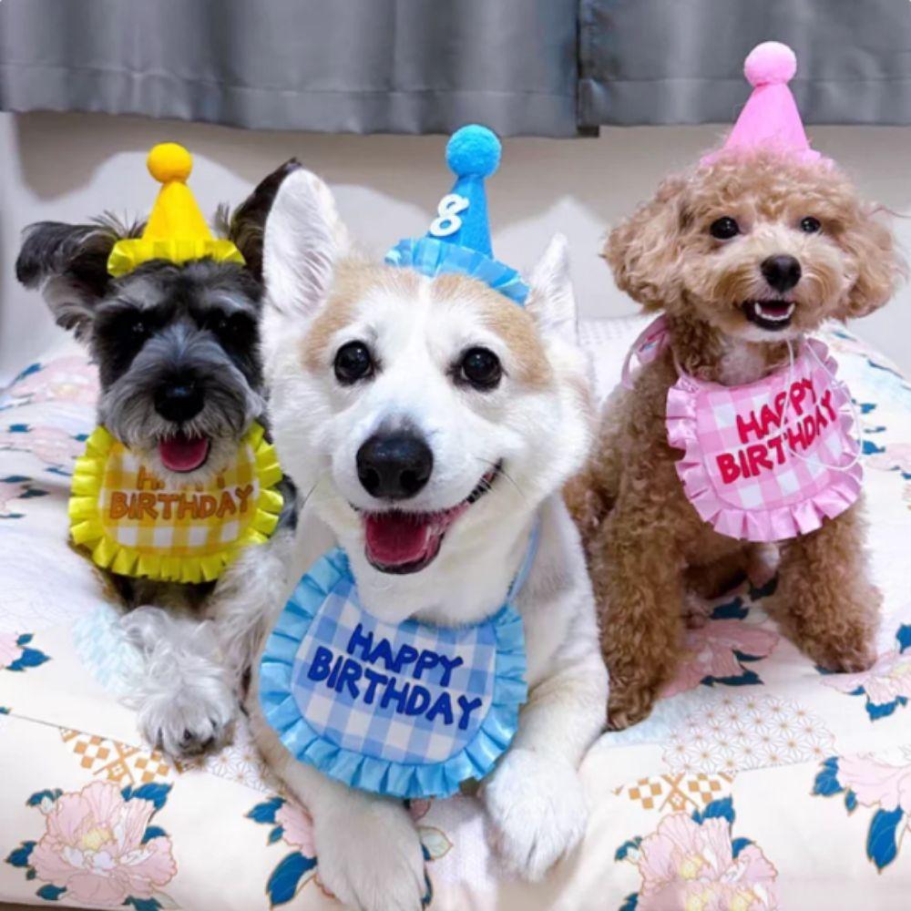 Cotton Polyester Pet Birthday Party Hat Bib Soft Dog Dress Up Caps Photography Props червоний
Cotton Polyester Pet Birthday Party Hat Bib Soft Dog Dress Up Caps Photography Props червоний