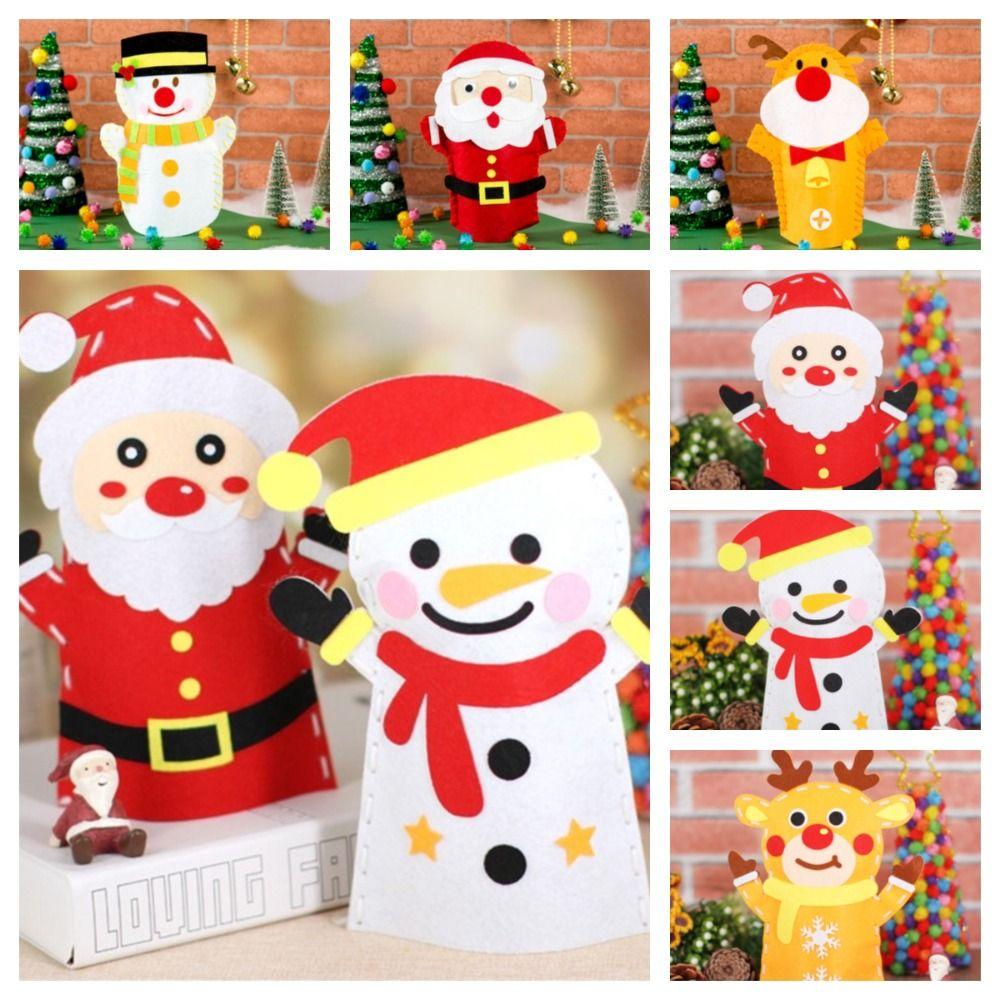 Kriss Kringle DIY Christmas Hand Puppet Santa Claus Handmade Finger Puppet Toy Xmas Gift
Kriss Kringle DIY Christmas Hand Puppet Santa Claus Handmade Finger Puppet Toy Xmas Gift