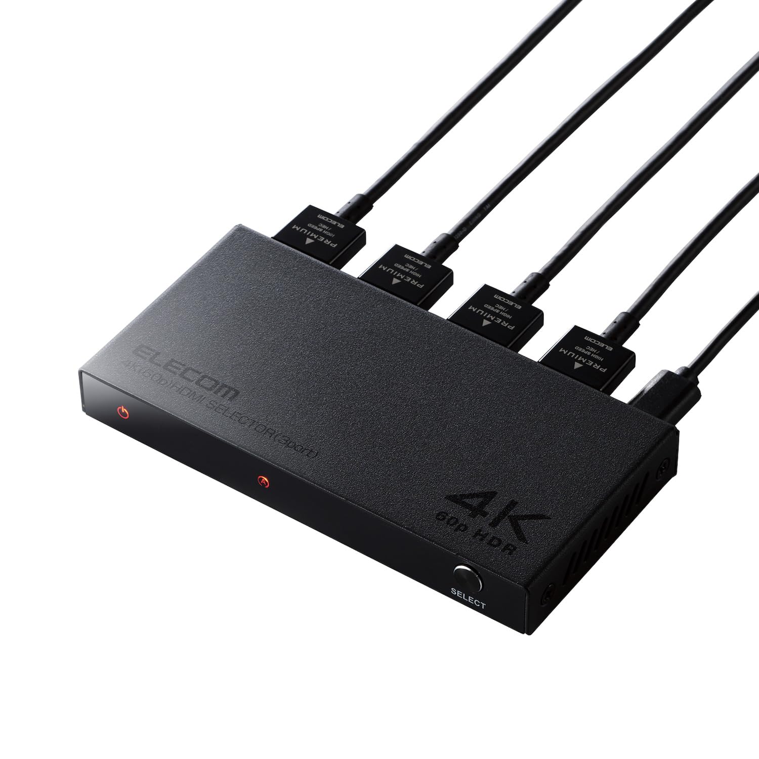 HDMI-коммутатор ELECOM 3 входа 1 выход 4K x 60 Гц Выбираемая функция переключения для работы с TV Stick металлический корпус черный E (селектор) (4096 2160)
HDMI-коммутатор ELECOM 3 входа 1 выход 4K x 60 Гц Выбираемая функция переключения для работы с TV Stick металлический корпус черный E (селектор) (4096 2160)