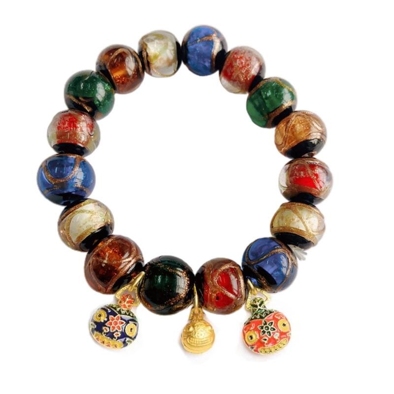 Stylish Incenses Ashes Glaze Bracelet Vintage Fashion Wrist Jewelry Vintage Beads Bracelets Beads Bangles Glaze Material 14MM
Stylish Incenses Ashes Glaze Bracelet Vintage Fashion Wrist Jewelry Vintage Beads Bracelets Beads Bangles Glaze Material 14MM