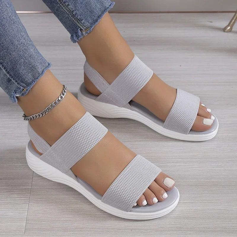 2024 Summer New Women Sandals Fashion Gladiator Ladies Solid Peep Toe Shoes Summer Outdoor Casual Comfy Female Women Large Size
2024 Summer New Women Sandals Fashion Gladiator Ladies Solid Peep Toe Shoes Summer Outdoor Casual Comfy Female Women Large Size