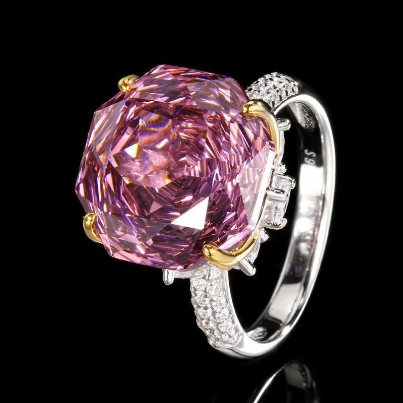 Jewelry Simulation Rose Cut Colorful Treasure Bud Ring Heroine Stone 14 * 14 No. 7
Jewelry Simulation Rose Cut Colorful Treasure Bud Ring Heroine Stone 14 * 14 No. 7