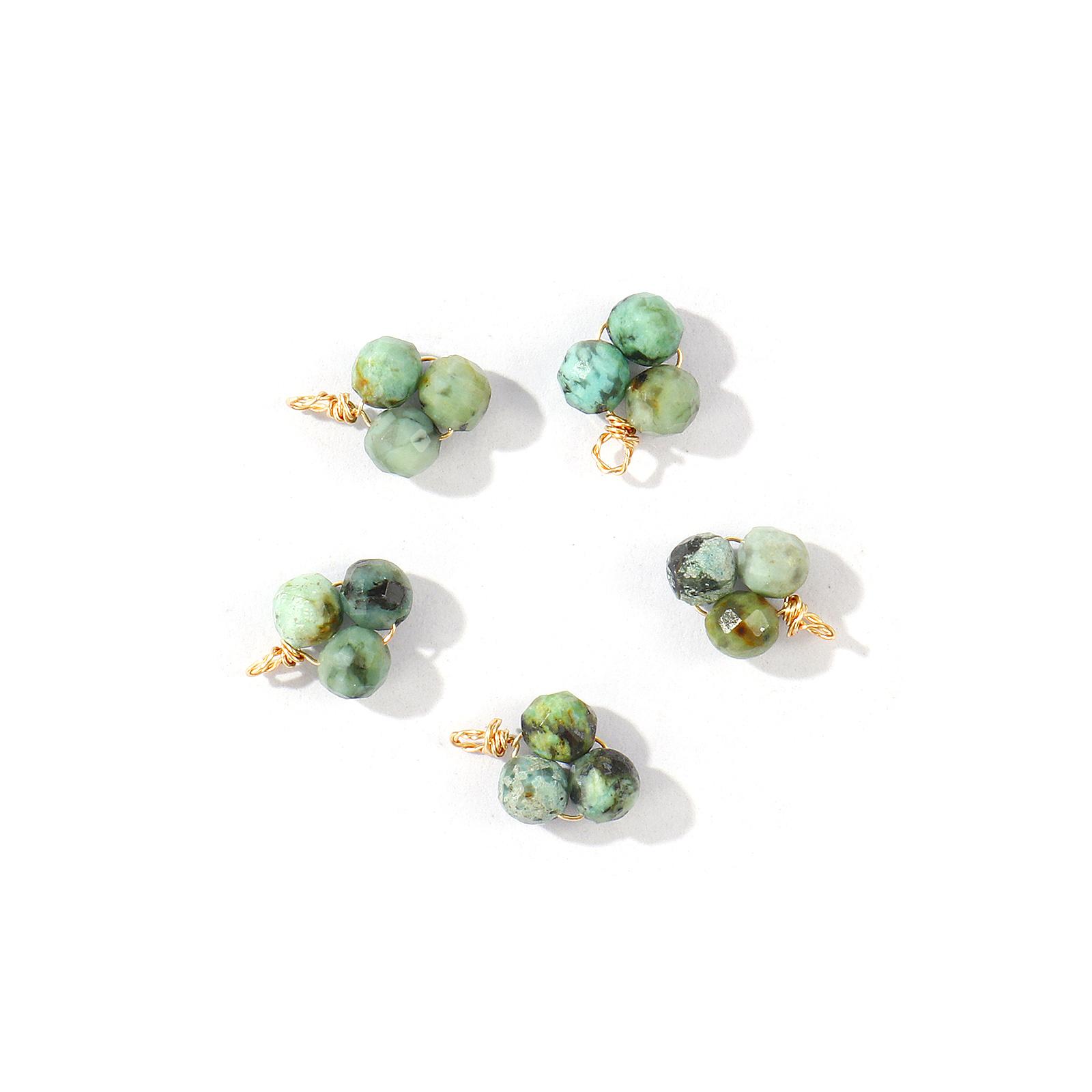 5 Pcs Mini Natural Stone Handmade Wire Wrapped Charms 304 Stainless Steel 18K Gold Plated Pendants DIY Necklace Making 8mm X 6mm
5 Pcs Mini Natural Stone Handmade Wire Wrapped Charms 304 Stainless Steel 18K Gold Plated Pendants DIY Necklace Making 8mm X 6mm