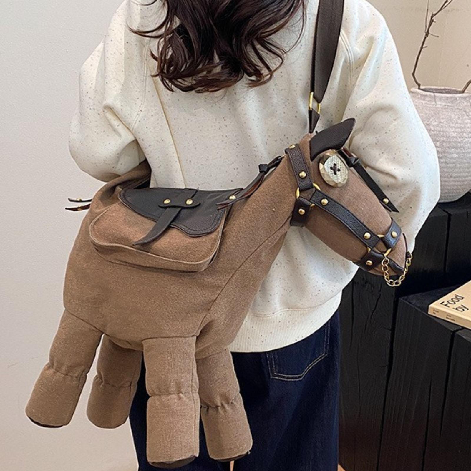 Fashionable Cartoon Funny Baby Donkey Large Capacity Women s Backpack One Size коричневий
Fashionable Cartoon Funny Baby Donkey Large Capacity Women s Backpack One Size коричневий