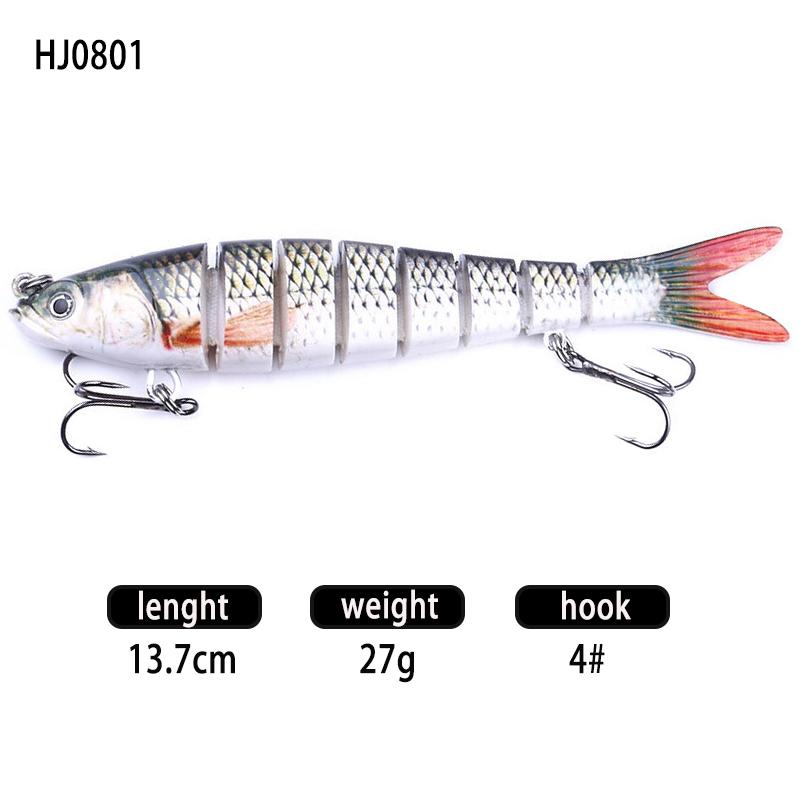 Многосекционные приманки-воблеры для рыбалки, искусственная приманка, жесткая многосоставная приманка для свимбейта, реалистичная рыболовная приманка, снасти 1 разноцветный
Многосекционные приманки-воблеры для рыбалки, искусственная приманка, жесткая многосоставная приманка для свимбейта, реалистичная рыболовная приманка, снасти 1 разноцветный