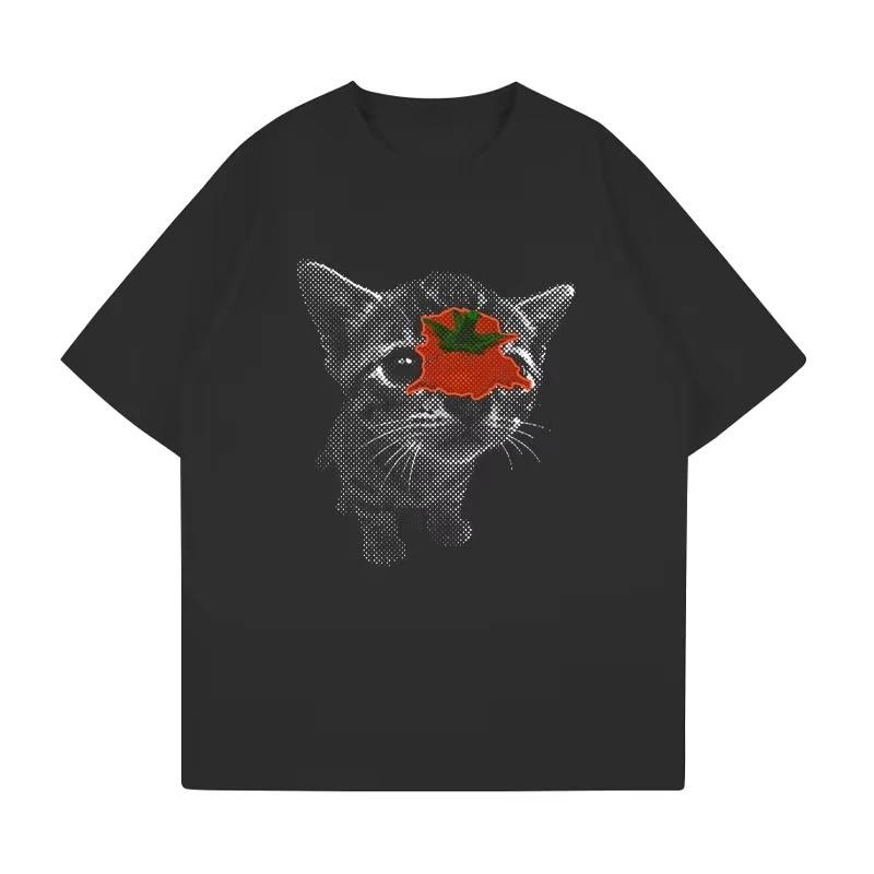 Funny Cat Meme Tshirt Tomato Throwing Kitten Printed Tshirt Couples Tshirt Womens Comfortable Women Clothing Fashion Y2K S
Funny Cat Meme Tshirt Tomato Throwing Kitten Printed Tshirt Couples Tshirt Womens Comfortable Women Clothing Fashion Y2K S