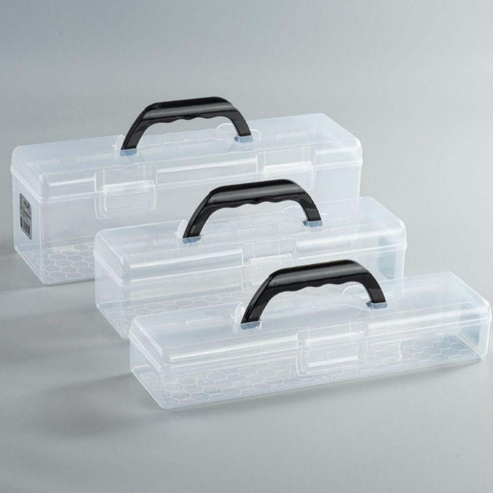 Clear Painting Brush Case with Handle Marker Pen Storage Holder Stationery Storage 30cm
Clear Painting Brush Case with Handle Marker Pen Storage Holder Stationery Storage 30cm