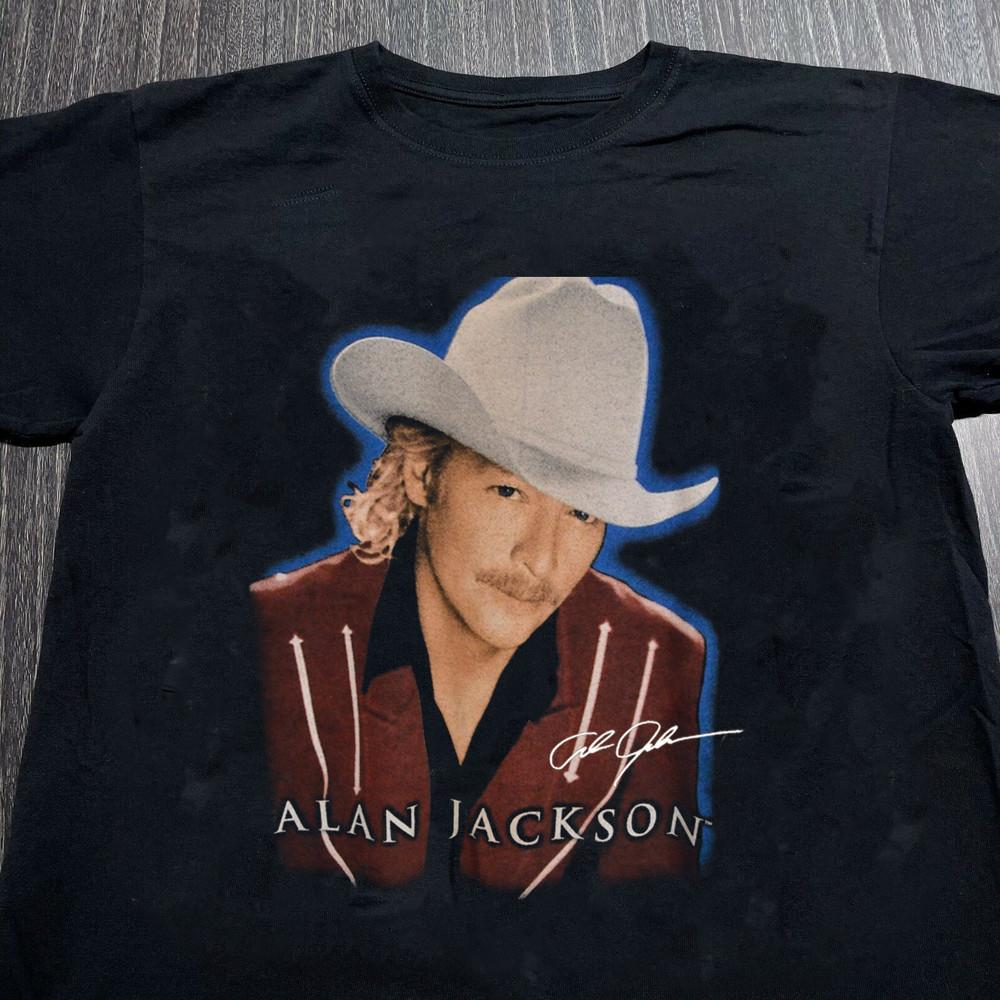 Alan Jackson Singer Heavy Cotton Unisex Black S-2345XL T-Shirt Unisex T-Shirt L
Alan Jackson Singer Heavy Cotton Unisex Black S-2345XL T-Shirt Unisex T-Shirt L