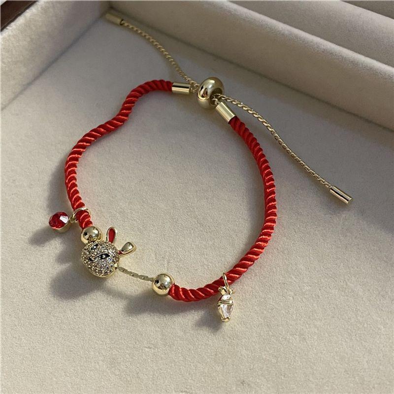 Браслет со знаком китайского зодиака Кролик, легкая роскошь, этнический стиль, на удачу, красная нить, пряжка мира, ремешок, подарки для девушки, вязаные аксессуары Bunny Pull Bracelet
Браслет со знаком китайского зодиака Кролик, легкая роскошь, этнический стиль, на удачу, красная нить, пряжка мира, ремешок, подарки для девушки, вязаные аксессуары Bunny Pull Bracelet