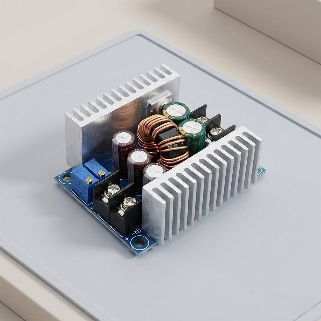 High Power 300W 20A Buck Converter Adjustable LED Driver Commercial Home Lighting Charging срібний
High Power 300W 20A Buck Converter Adjustable LED Driver Commercial Home Lighting Charging срібний
