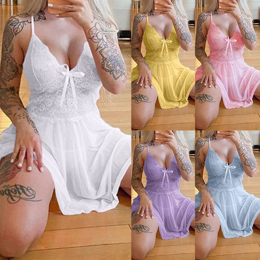 Женская сексуальная ночная рубашка кружевное нижнее белье babydoll пижама халат ночная рубашка нижнее белье
Женская сексуальная ночная рубашка кружевное нижнее белье babydoll пижама халат ночная рубашка нижнее белье