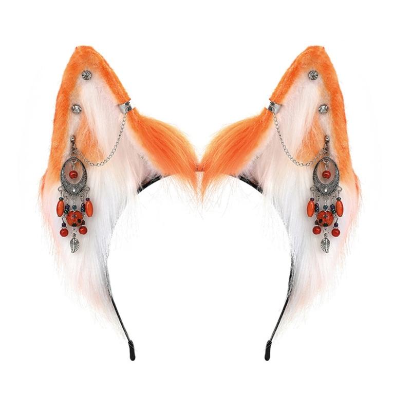 Funny Wolf Ear Headband Ethnic Style Hairbands Cute Carnivals Party Hair Decor
Funny Wolf Ear Headband Ethnic Style Hairbands Cute Carnivals Party Hair Decor