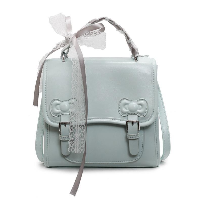 Рюкзак в стиле колледжа, женский новый модный весенний рюкзак, универсальная милая школьная сумка, портативная маленькая квадратная сумка зелёный