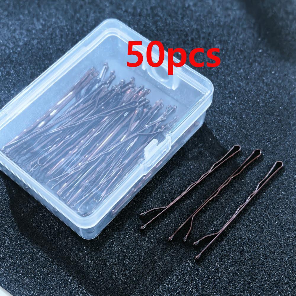 50/100PCS Women 6CM Hair Waved U-shaped Bobby Pin Barrette Salon Grip Clip Hairpins Black Metal Hair Accessories For Bun Gift
50/100PCS Women 6CM Hair Waved U-shaped Bobby Pin Barrette Salon Grip Clip Hairpins Black Metal Hair Accessories For Bun Gift