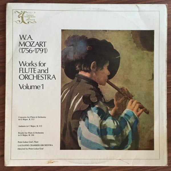 LP Record WOLFGANG AMADEUS MOZART PETERLUK Works For Flute And Orchestra Volum 3C314X Three Centuries 1970 UK Classical Used
LP Record WOLFGANG AMADEUS MOZART PETERLUK Works For Flute And Orchestra Volum 3C314X Three Centuries 1970 UK Classical Used