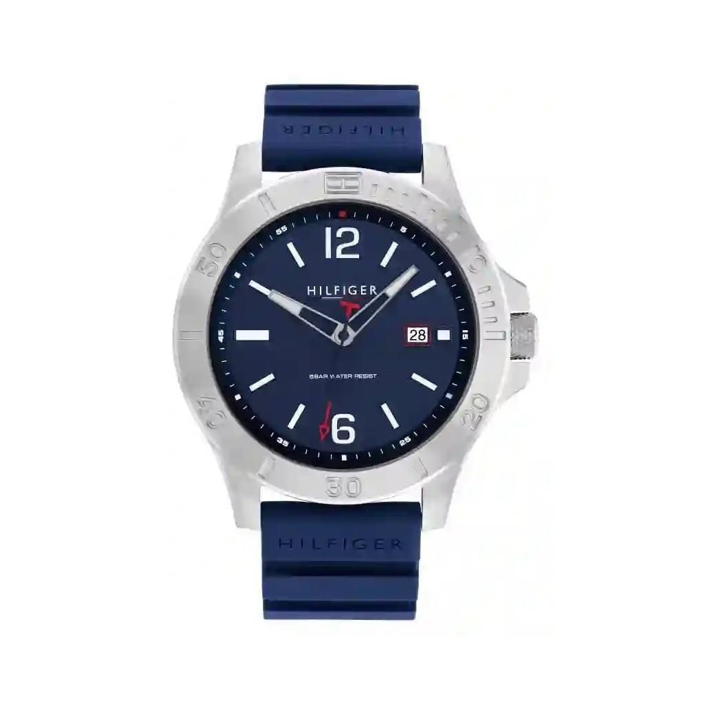 Tommy Hilfiger Ryan Силиконовый ремешок Синий циферблат Кварцевые 1791991 Мужские часы
Tommy Hilfiger Ryan Силиконовый ремешок Синий циферблат Кварцевые 1791991 Мужские часы