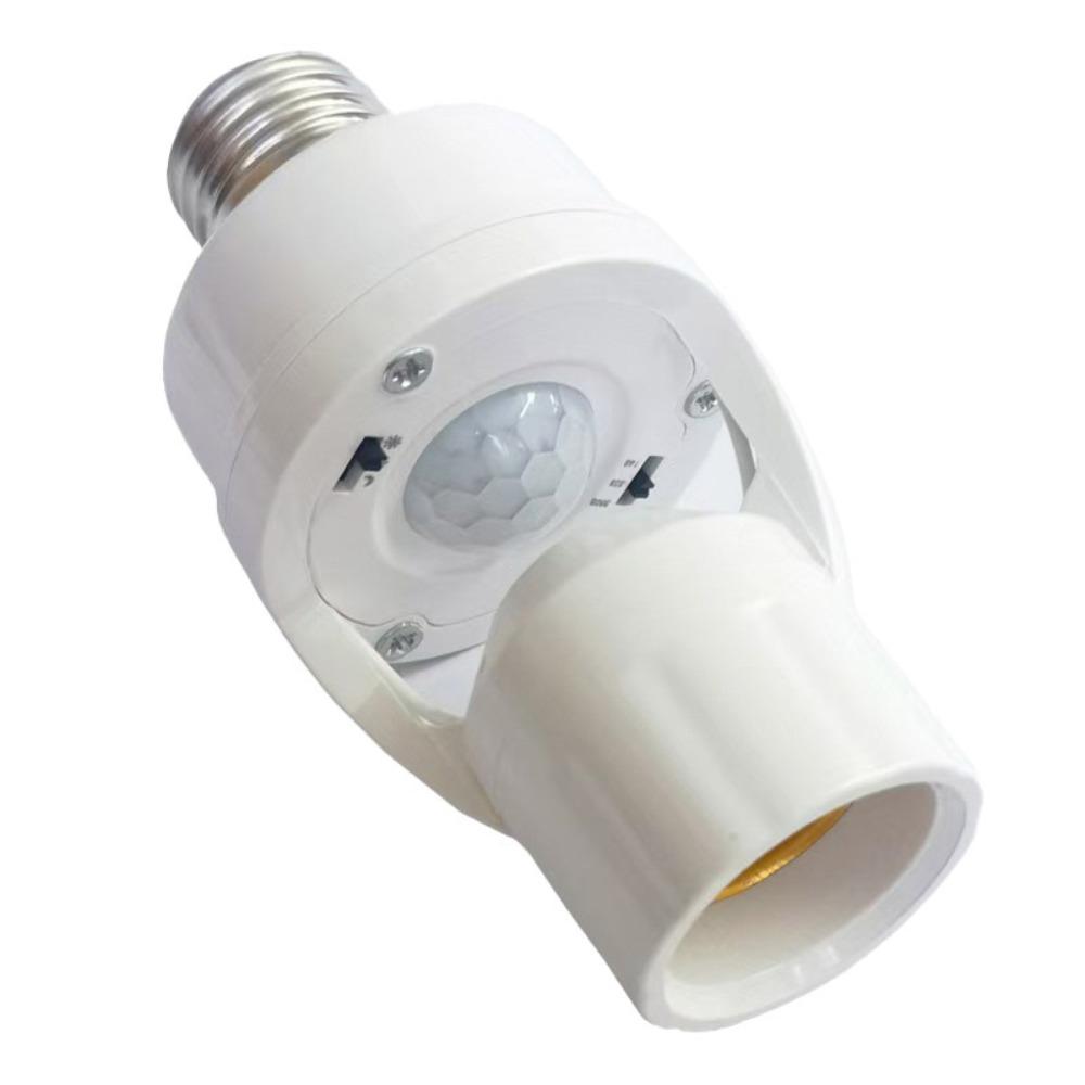 Motion Sensor Smart Light Bulb Holder E27 Socket E27 Adapter for E27 Bulbs Motion Detection Area White E27
Motion Sensor Smart Light Bulb Holder E27 Socket E27 Adapter for E27 Bulbs Motion Detection Area White E27