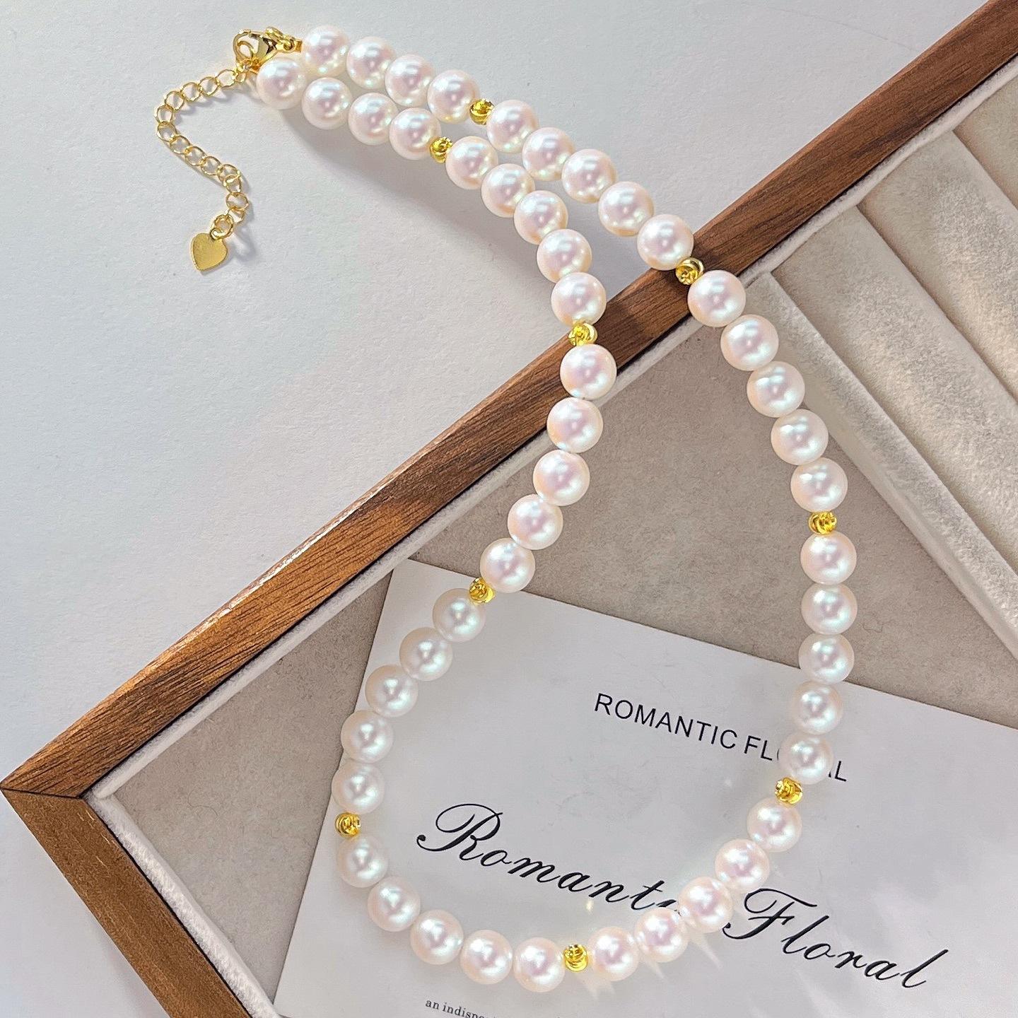 High Quality Faux Crystal Pearl Clavicle Chain Necklace
High Quality Faux Crystal Pearl Clavicle Chain Necklace