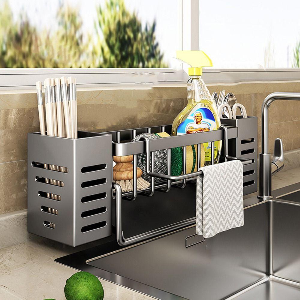 Carbon Steel Dishcloth Towel Rack Self-draining Soap Sponge Holder Practical Sink Shelf Bathroom серый
Carbon Steel Dishcloth Towel Rack Self-draining Soap Sponge Holder Practical Sink Shelf Bathroom серый