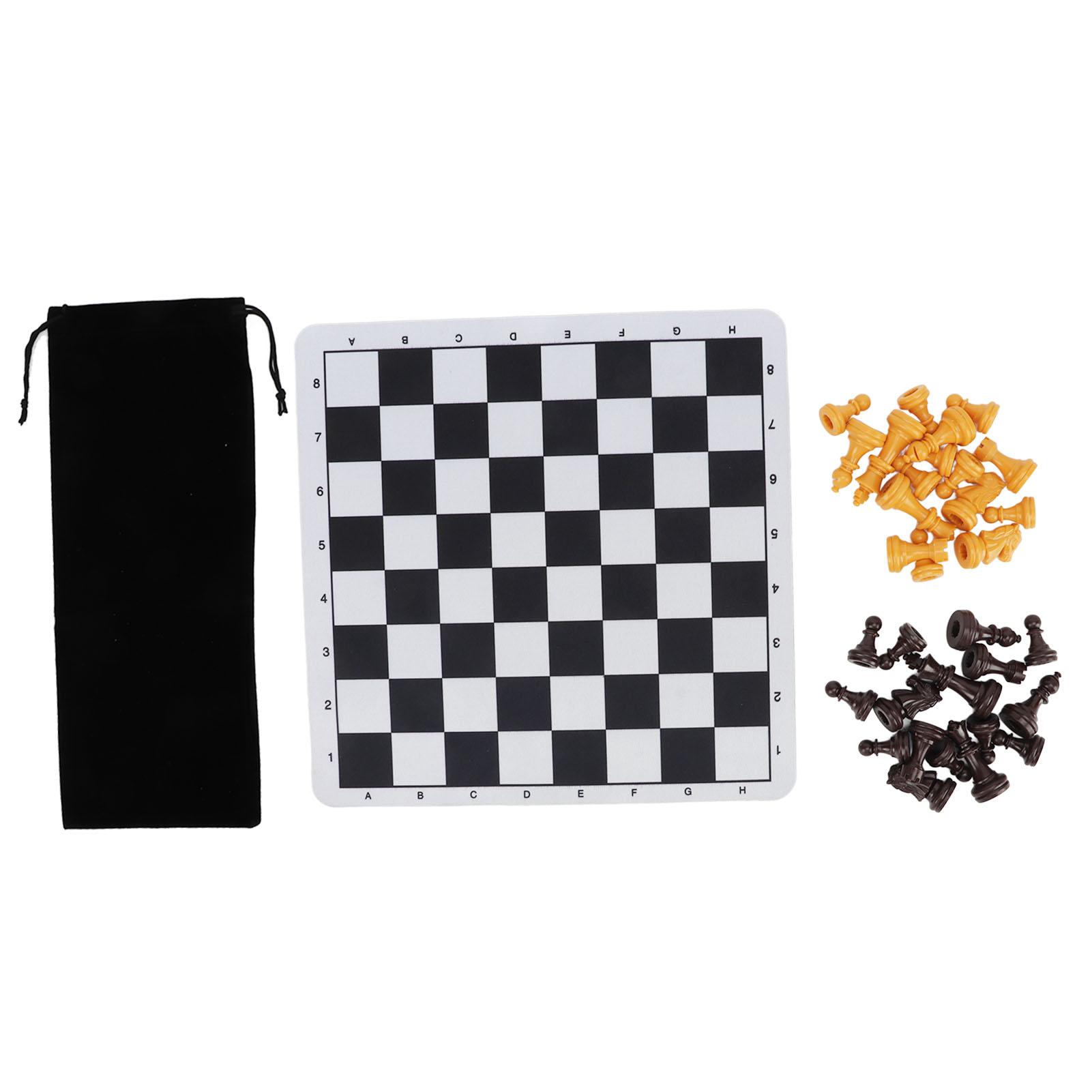 Chessmen with 1.89in King Plastic Chess Pieces with Chessboard for Adults Kids Party Supplies
Chessmen with 1.89in King Plastic Chess Pieces with Chessboard for Adults Kids Party Supplies