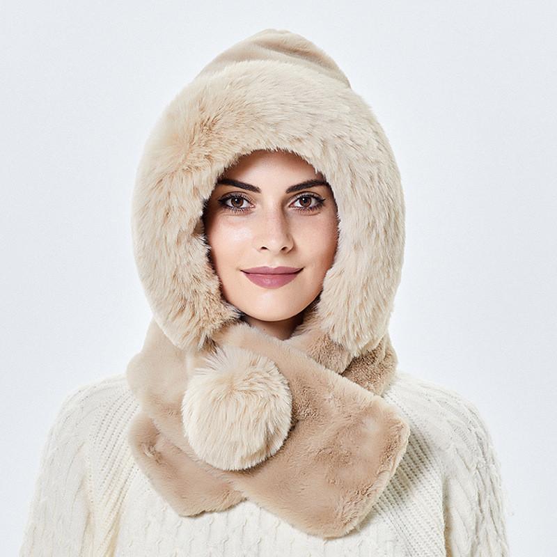 Polyester Winter Hat With Earmuff Cover And Soft Plush Scarf For Outdoor Activities бежевий
Polyester Winter Hat With Earmuff Cover And Soft Plush Scarf For Outdoor Activities бежевий
