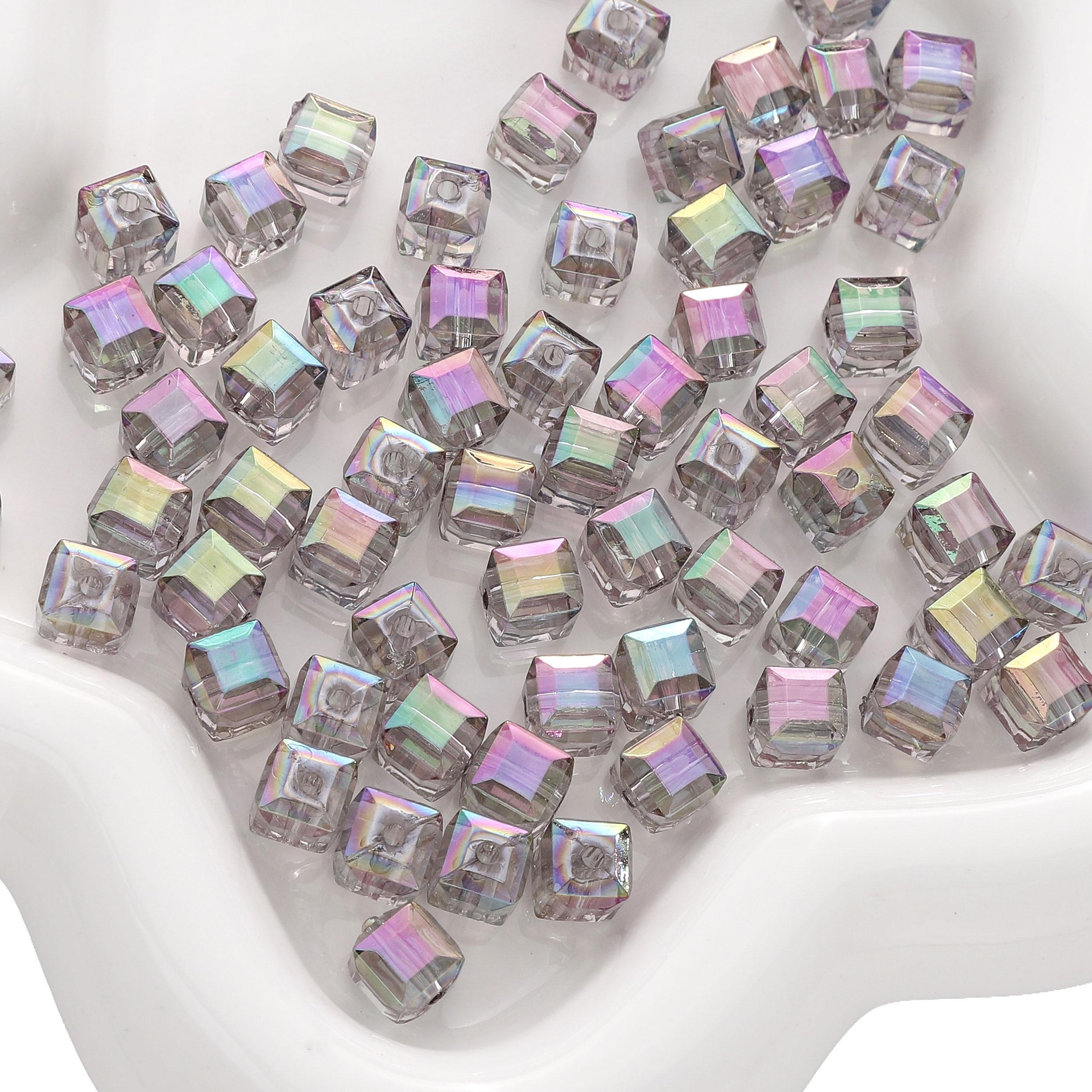 10 шт. акриловые имитационные стеклянные трехмерные магические квадратные бусины для самостоятельного изготовления браслетов, ожерелий и ювелирных изделий чёрный
10 шт. акриловые имитационные стеклянные трехмерные магические квадратные бусины для самостоятельного изготовления браслетов, ожерелий и ювелирных изделий чёрный