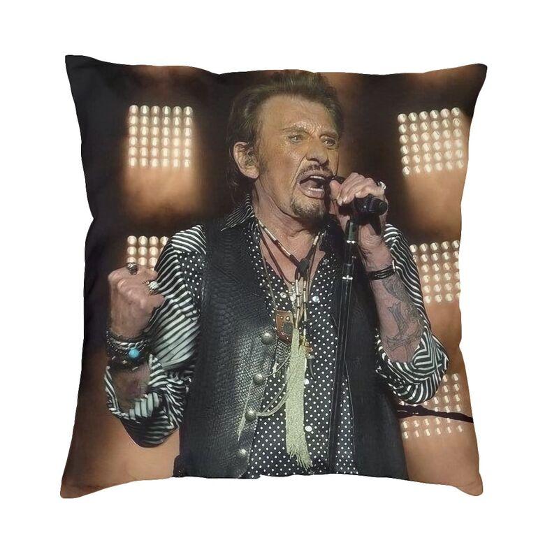 Modern French Rock Singer Johnny Hallyday Cushion Cover for Sofa Soft Throw Pillow Case Home Decorative Pillowcase 30x30cm
Modern French Rock Singer Johnny Hallyday Cushion Cover for Sofa Soft Throw Pillow Case Home Decorative Pillowcase 30x30cm