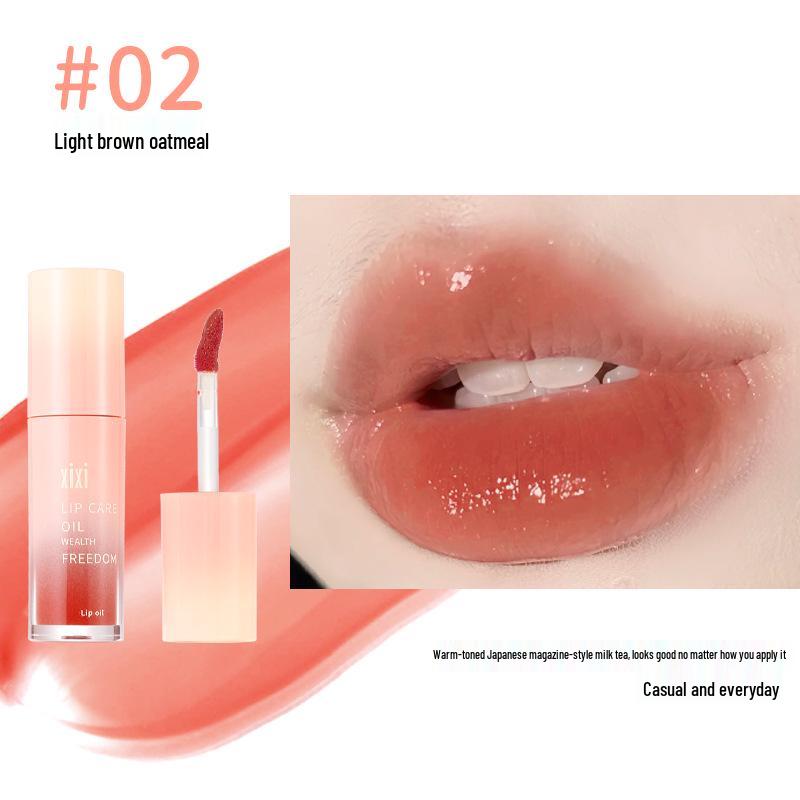 XIXI Water Wave Apricot Dew Lip Gloss: Brightening, Youthful Texture for Pure Desire Style. Perfect for Students!
XIXI Water Wave Apricot Dew Lip Gloss: Brightening, Youthful Texture for Pure Desire Style. Perfect for Students!