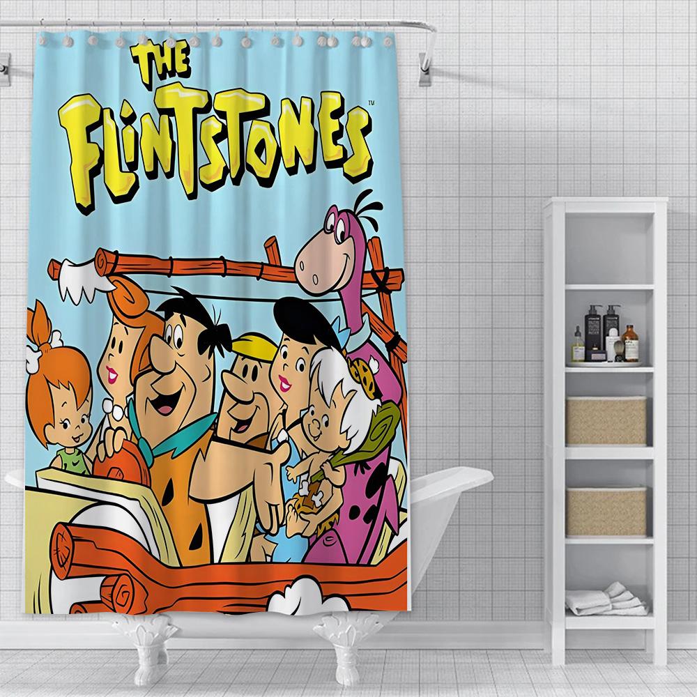 Shower Curtain Waterproof Polyester Fabric Paint Colorful Curtains Classic Cartoon Flintstones Home Bathroom Decor With Hook W60H190(CM)-1 Pcs
Shower Curtain Waterproof Polyester Fabric Paint Colorful Curtains Classic Cartoon Flintstones Home Bathroom Decor With Hook W60H190(CM)-1 Pcs