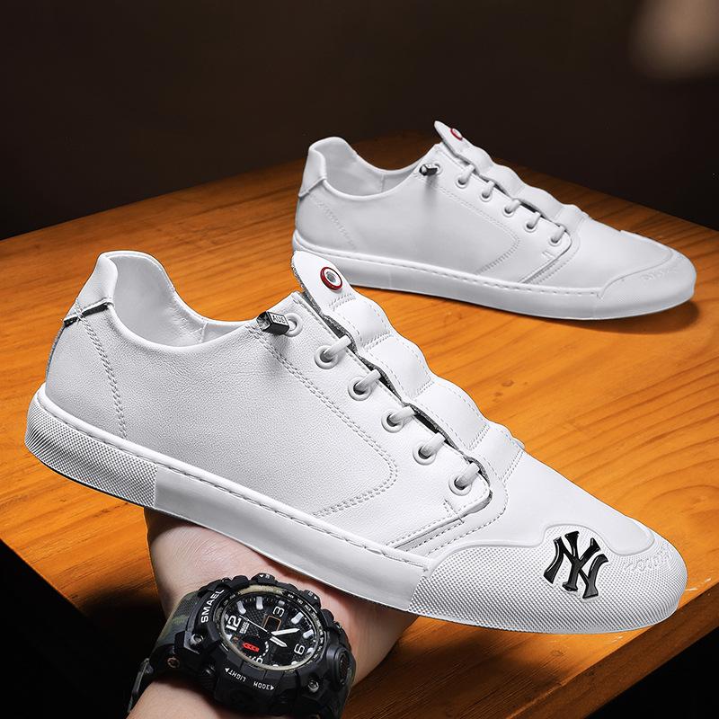 Little white shoes spring and summer casual board shoes men s shoes leather trend plain board four seasons lazy shoes 39
Little white shoes spring and summer casual board shoes men s shoes leather trend plain board four seasons lazy shoes 39