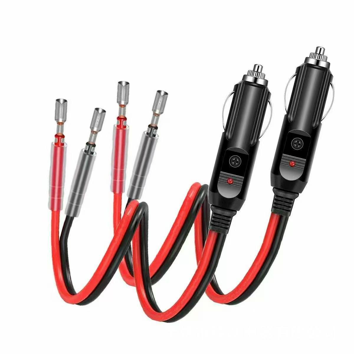 30CM American-Style Cigarette Lighter Plug Extension Cord with Bullet Terminal. FH0498798
30CM American-Style Cigarette Lighter Plug Extension Cord with Bullet Terminal. FH0498798