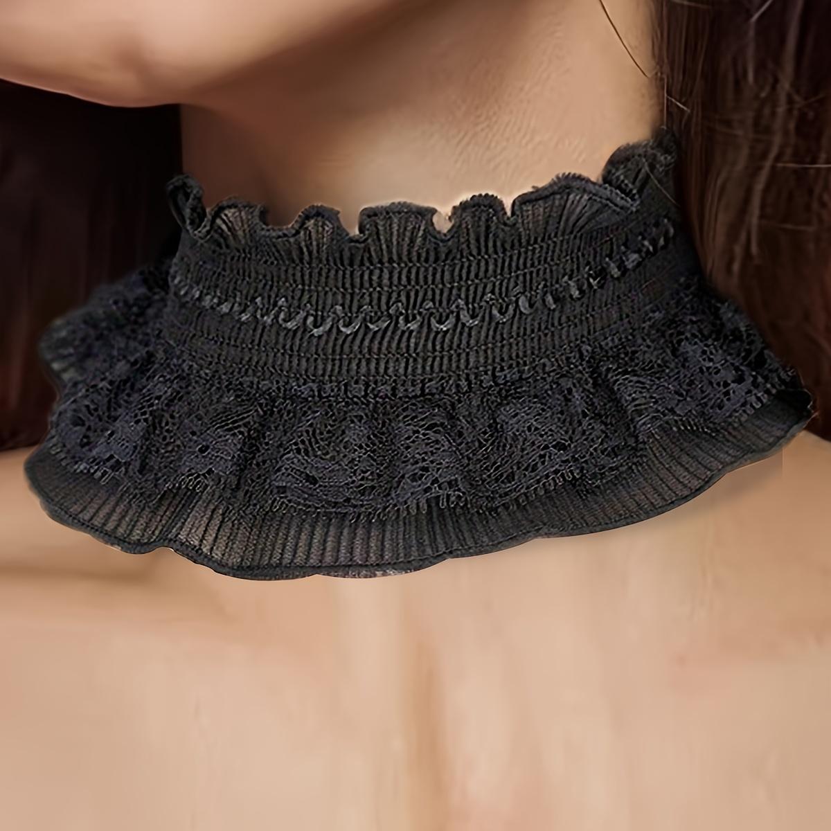 Элегантное винтажное кружевное ожерелье-воротник, регулируемый эластичный съемный чокер, женская модная бижутерия для повседневной носки, на праздник
Элегантное винтажное кружевное ожерелье-воротник, регулируемый эластичный съемный чокер, женская модная бижутерия для повседневной носки, на праздник