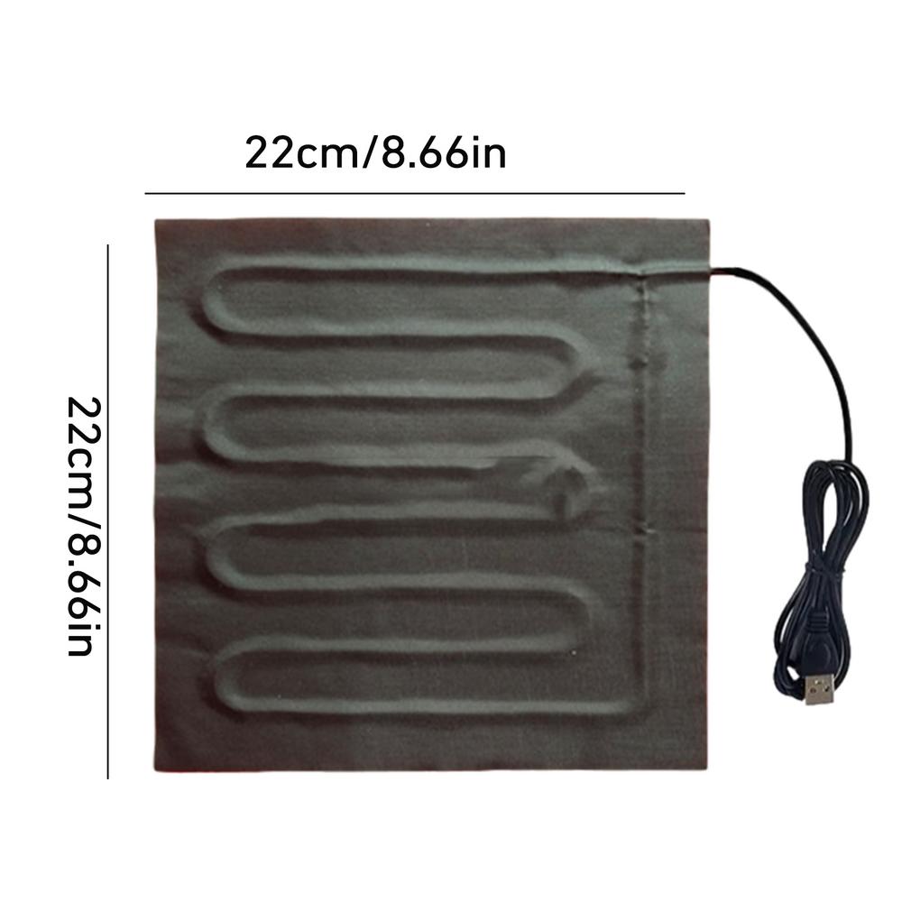Auto Foldable Electric Heating Cushion 5V USB Heating Pad Warmer Winter Car Seat Heater Film Cover For Neck Shoulder Back Warm чорний
Auto Foldable Electric Heating Cushion 5V USB Heating Pad Warmer Winter Car Seat Heater Film Cover For Neck Shoulder Back Warm чорний