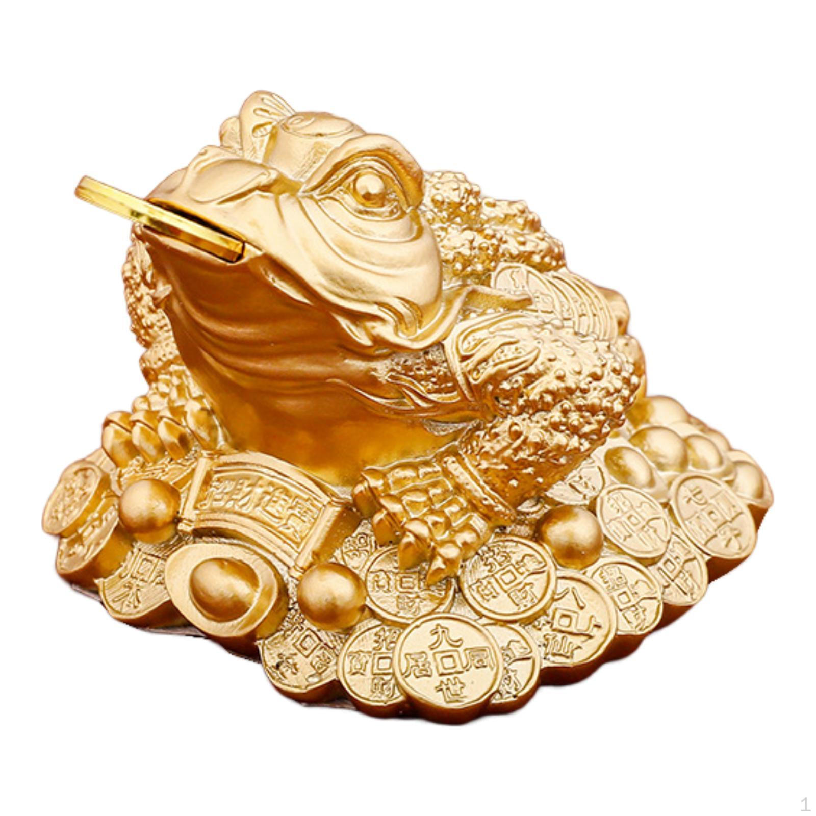 Фигурка лягушки фэн-шуй для домашнего декора и демонстрации процветания Style B
Фигурка лягушки фэн-шуй для домашнего декора и демонстрации процветания Style B