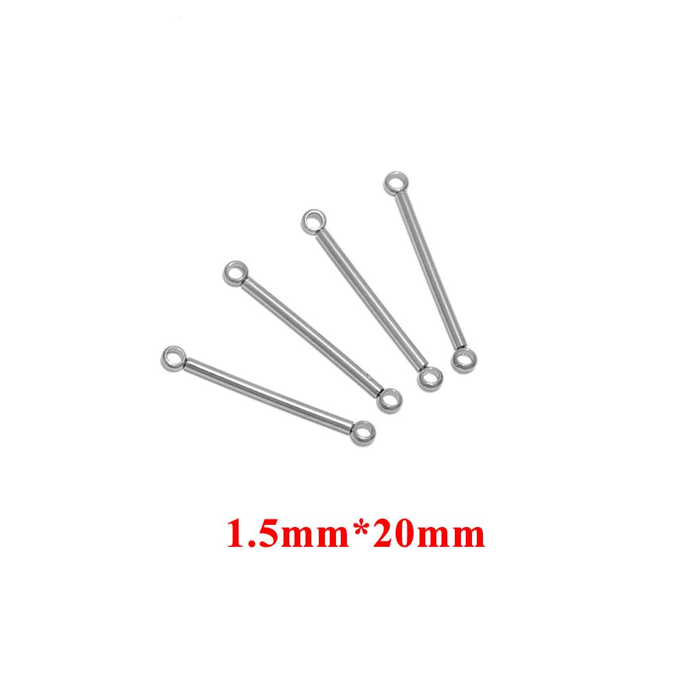 10pcs Stainless Steel 20mm 30mm Bar Stick Connectors Gold Color Plated DIY Drop Earrings Jewelry Making Necklaces Components
10pcs Stainless Steel 20mm 30mm Bar Stick Connectors Gold Color Plated DIY Drop Earrings Jewelry Making Necklaces Components