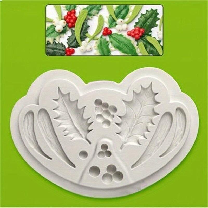 Christmas Leaves DIY Xmas Fruit Silicone Chocolate Candy Mold Fondant Sugarcraft Mould Tools Cake Mold 1pcs
Christmas Leaves DIY Xmas Fruit Silicone Chocolate Candy Mold Fondant Sugarcraft Mould Tools Cake Mold 1pcs