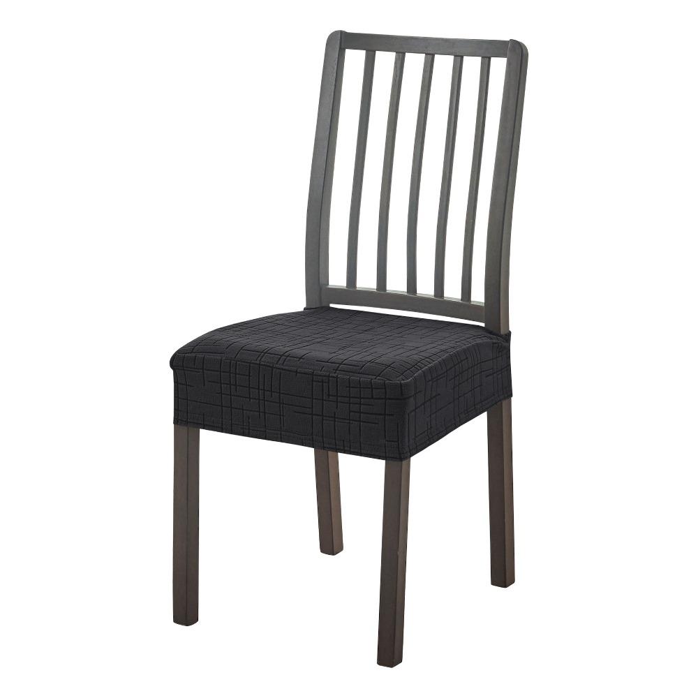 Stretch Dining Chair Covers Solid Color Elastic Seat Slipcover Chair Seat Protector Home Hotel Use чорний
Stretch Dining Chair Covers Solid Color Elastic Seat Slipcover Chair Seat Protector Home Hotel Use чорний