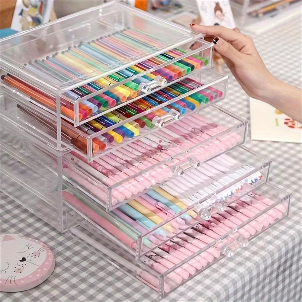 5Layer Acrylic Drawer Clear Office Organizer Drawer for Desk, Pencil Holder Large Desk Accessories Display Caddy for Home
5Layer Acrylic Drawer Clear Office Organizer Drawer for Desk, Pencil Holder Large Desk Accessories Display Caddy for Home