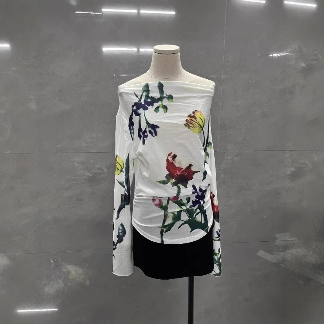 Women s White Long-Sleeve Printed T-Shirt: Spring/Autumn Simple Slim Fit XL (Approx 125 lbs)
Women s White Long-Sleeve Printed T-Shirt: Spring/Autumn Simple Slim Fit XL (Approx 125 lbs)