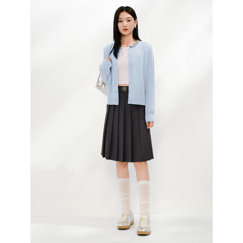 Jiusi Anna Chloe BlingBling All Wool Beaded Cardigan Sweater M
Jiusi Anna Chloe BlingBling All Wool Beaded Cardigan Sweater M